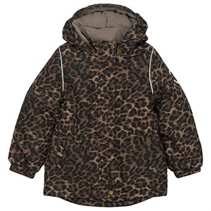 Mikk-Line - Winter Jacket waist AOP, Leo